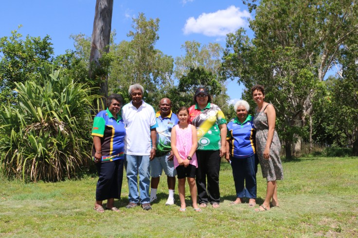Shooting in Rockhampton with ASSI Stories participants Joanne and Kerry Warkill. © ASSI Stories.